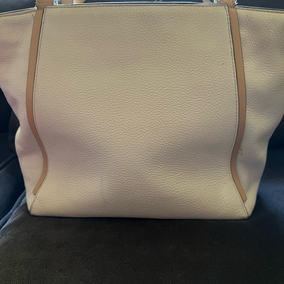 Michael Kors Cream and Tan Shoulder Bag - Picture 7 of 7